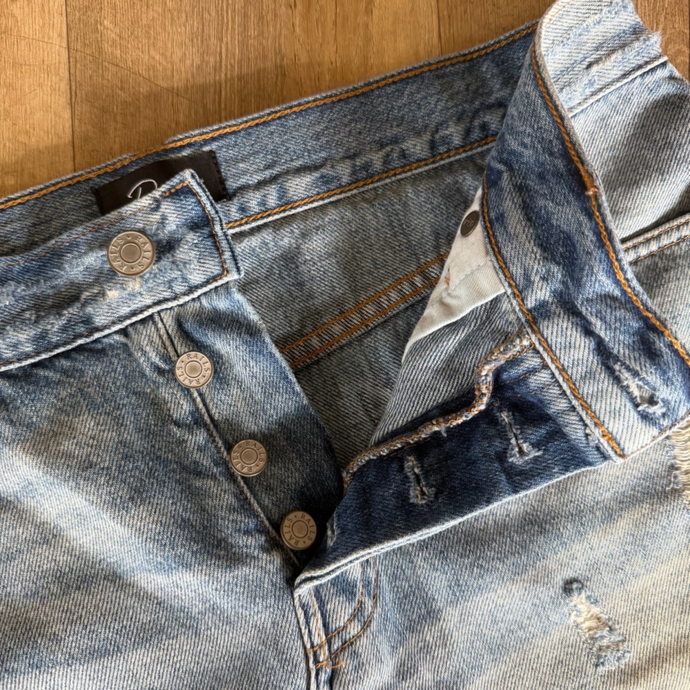 Rails Wynonna Cut Off Skirt | Medium Vintage Wash - Picture 4 of 9